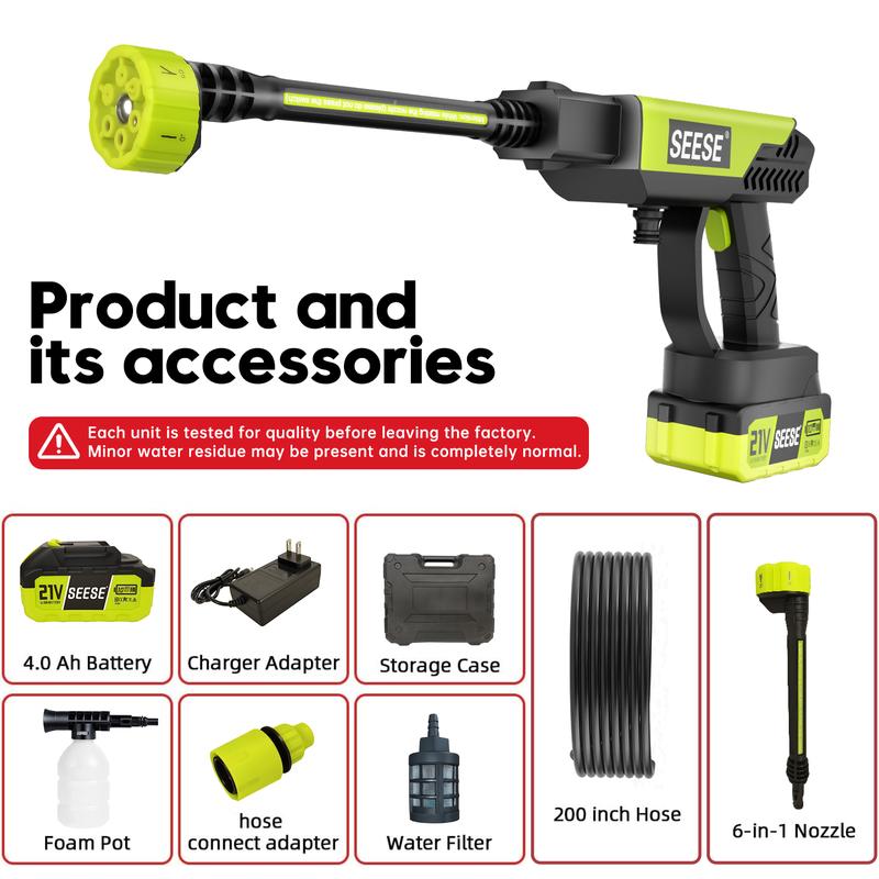Cordless Pressure Washer and Single Port Charge