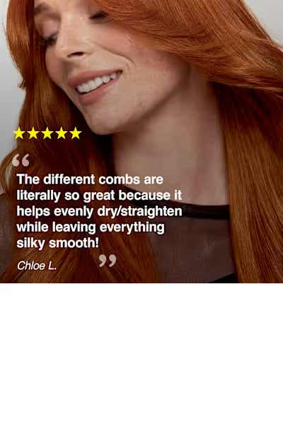 The 2-in-1 That Ends Bad Hair Days — Wet to Dry Straightener & Blow Dryer
